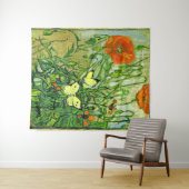 ファンゴッホ – 蝶とケシのタペストリー タペストリー (インサイチュ(横))