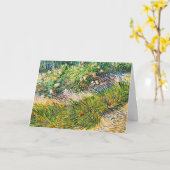 ファンゴッホ – 蝶とコーナー カード (黄色い花)