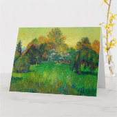 ファンゴッホ – 詩人のガーデンカード カード (黄色い花)