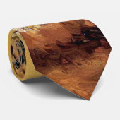 ファンゴッホ – 赤と白のカーネーション付き花瓶 ネクタイ (ロール)