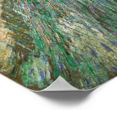 ファンゴッホ – 雨 ポスター (角)