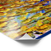 ファンゴッホ – 青い花瓶の花束 フォトプリント            (角)