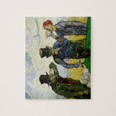 ファンゴッホ;飲み物、ヴィンテージポスト印象主義 ジグソーパズル (縦)
