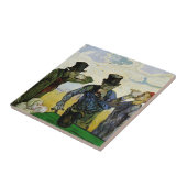 ファンゴッホ；飲み物、ヴィンテージポスト印象主義 タイル (側面)