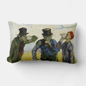 ファンゴッホ;飲み物、ヴィンテージポスト印象主義 ランバークッション (正面)