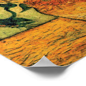 ファンゴッホ-15のひまわり付きスチルライフ花器 ポスター (角)