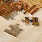 ファンゴッホ- 2つのポプラ ジグソーパズル (側面)