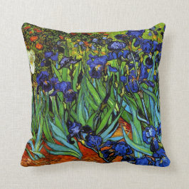 ファンゴッホ- Irises, 1889,アートワーク クッション