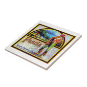 ファンシアオレンジ タイル (側面)