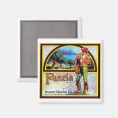 ファンシア・オレンジ マグネット (正面/裏面)