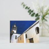 ファンシャルの夜景の町の教会 ポストカード (スタンド正面)