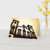 ファンシャルスタイル:マデイラ(ポルトガル)カード カード (黄色い花)