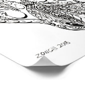 ファンシーこうもり- – ラヴィア・フロンポートレート ポスター (角)