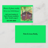 ファンシーでカスタムな名刺 名刺 (正面/裏面)