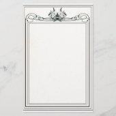 ファンシーでビクトリアンな文房具2 便箋 (正面)