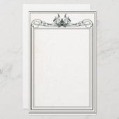 ファンシーでビクトリアンな文房具2 便箋 (正面/裏面)