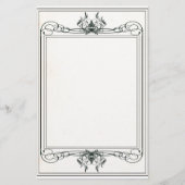 ファンシーでビクトリアンな文房具 便箋