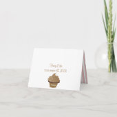 ファンシーなケーキ カード (裏面)