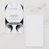 ファンシーなゴシック様式頂上の名刺 名刺 (正面/裏面)