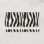 ファンシーなデザイン 名刺 (裏面)