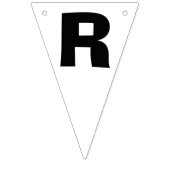 ファンシーなトリニダード バンティングフラッグ (第2の旗)