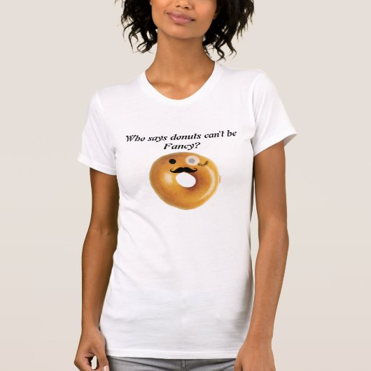 ファンシーなドーナツワイシャツ Tシャツ (正面)