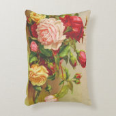ファンシーなバラのアクセントの枕 アクセントクッション (正面(垂直))