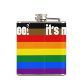 ファンシーなフラスコ。  Ohええ! フラスク (裏面)