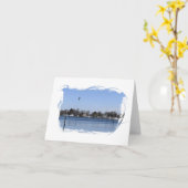 ファンシーなメッセージカード カード (黄色い花)