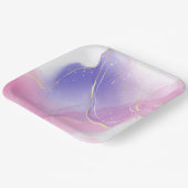 ファンシーなユニコーンのスクエアペーパープレート ペーパープレート (傾斜あり)