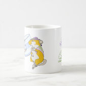 ファンシーなラットのマグ コーヒーマグカップ (中央)