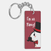 ファンシーなラマ キーホルダー (正面左)