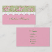 ファンシーな名刺は上がりました 名刺 (正面/裏面)