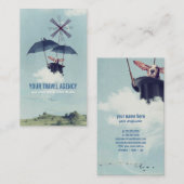 ファンシーな旅行者 名刺 (正面/裏面)