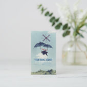 ファンシーな旅行者 名刺 (スタンド正面)