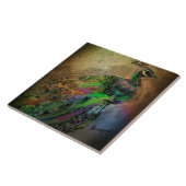 ファンシーな羽 タイル (側面)