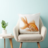 ファンシーな金魚 クッション (椅子)