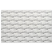 ファンシーな音楽ノート ファブリック (ファットクウォーター)