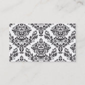 ファンシーな(紋章の)フラ・ダ・リ 名刺 (裏面)