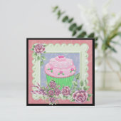 ファンシーカップケーキ招待状- SRF 招待状 (スタンド正面)