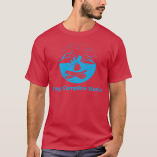 ファンシーキャンプファイヤーストーリーズ 豪華キャンプギフト Tシャツ
