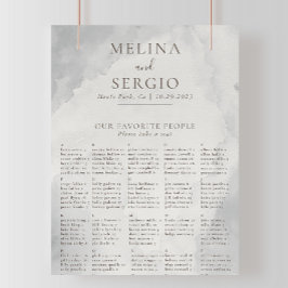 ファンシークラシック結婚席表 ポスター