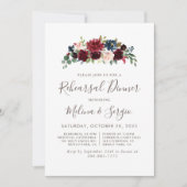 ファンシークラシック花リハーサルディナー 招待状 (正面)