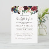 ファンシークラシック花リハーサルディナー 招待状 (スタンド正面)