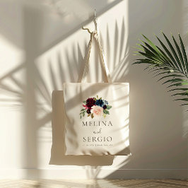 ファンシークラシック花結婚の花 トートバッグ