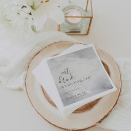 ファンシークラシック食べ結婚ドリンクを結婚した飲む スタンダードカクテルナプキン