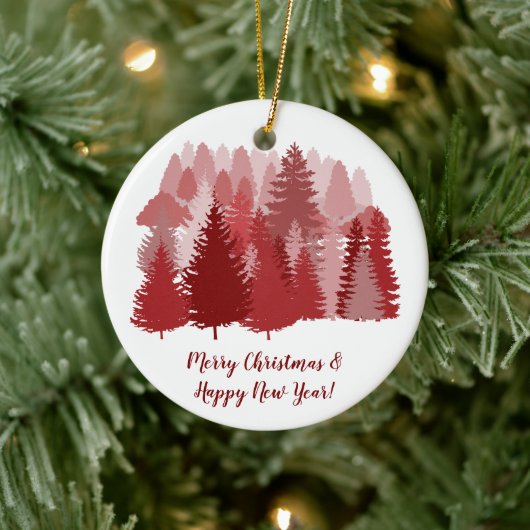 ファンシークリスマスツリーセラミックオーナメント セラミックオーナメント (ツリー)