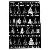 ファンシークリスマスツリー抱き枕 ミディアムペーパーバッグ (正面)