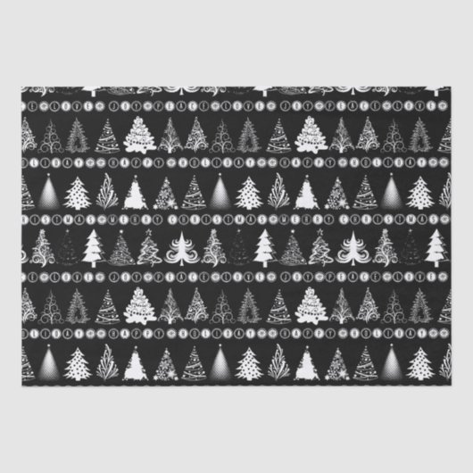 ファンシークリスマスツリー 薄葉紙 (正面)