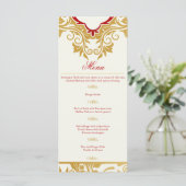 ファンシーゴールデンインディアンアラビ結婚アのメニュー メニュー (スタンド正面)